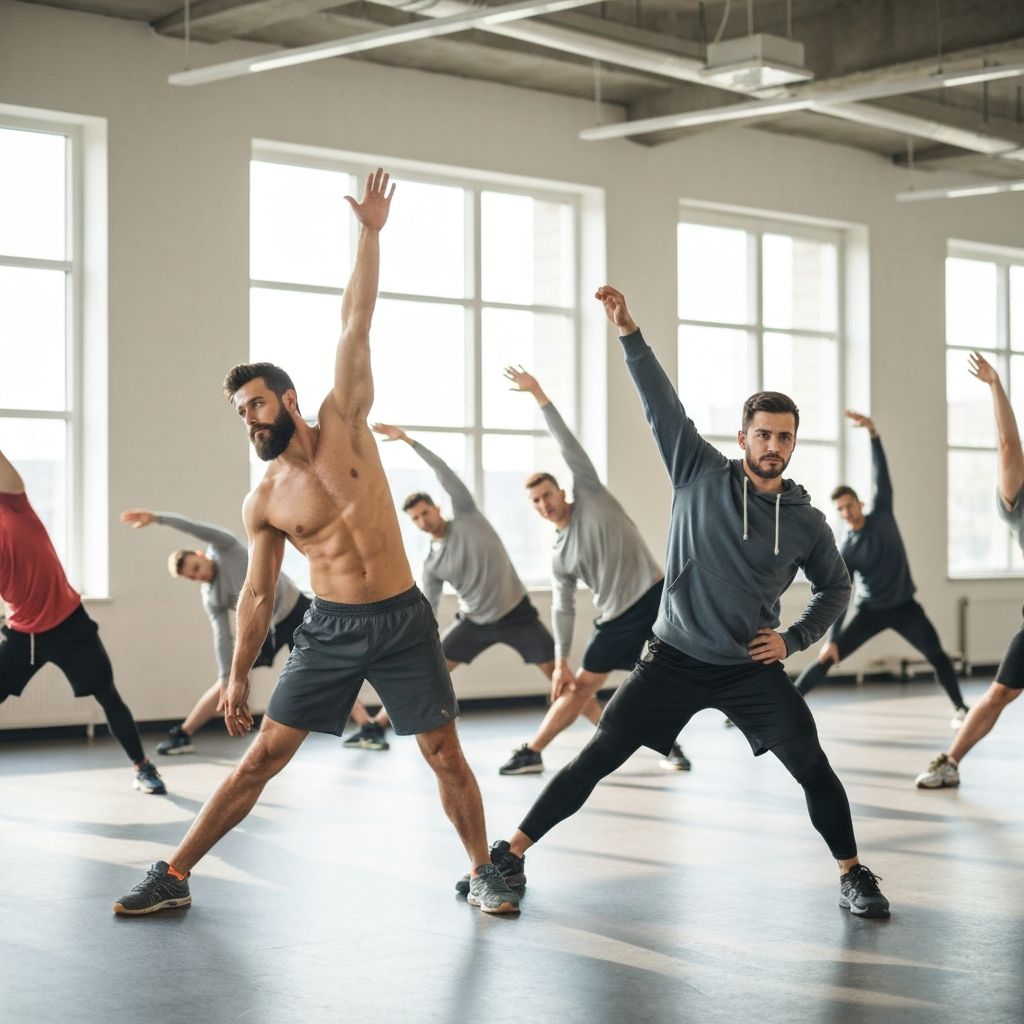 Stretching routine guide